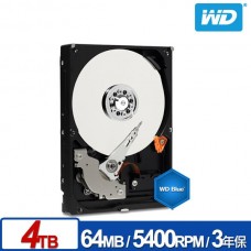 WD40EZRZ 藍標 4TB 3.5吋SATA硬碟/3y